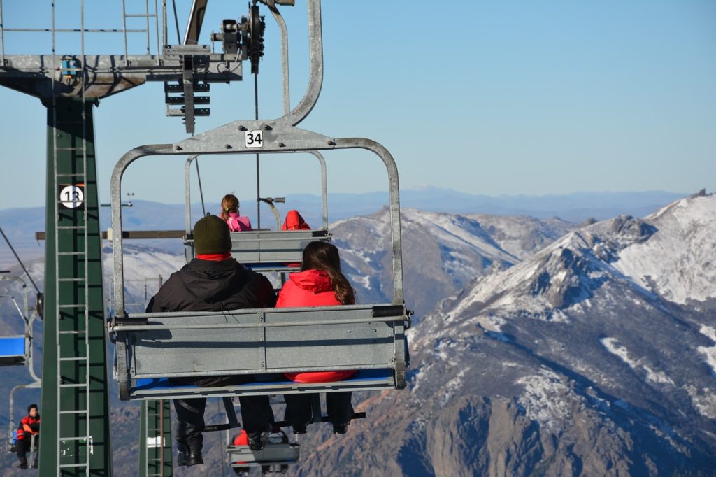 Clark Weeks skiing Patagonia - Cerro Catedral in Bariloche