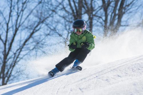 Slalom Skiing